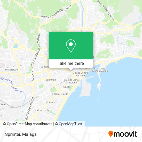 Sprinter map