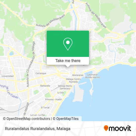 Ruralandalus Ruralandalus map