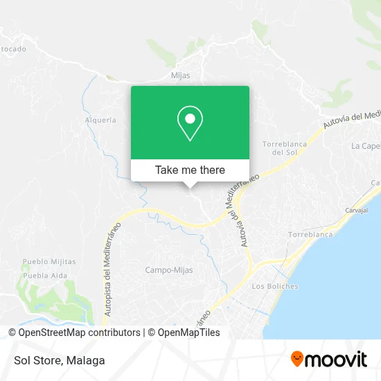 Sol Store map