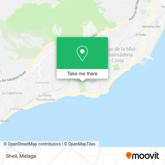 Shell map