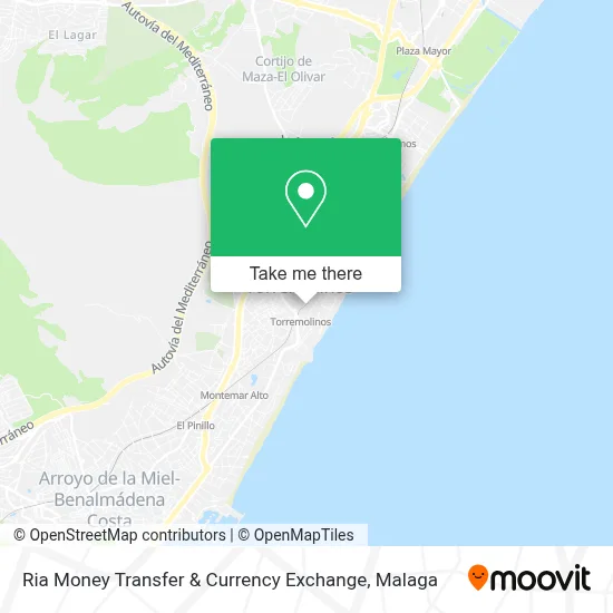 Ria Money Transfer & Currency Exchange map