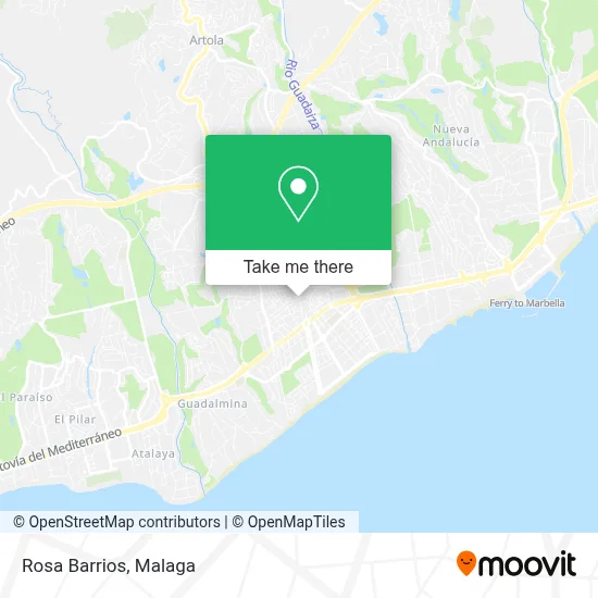 Rosa Barrios map