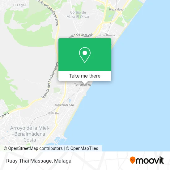 Ruay Thai Massage map