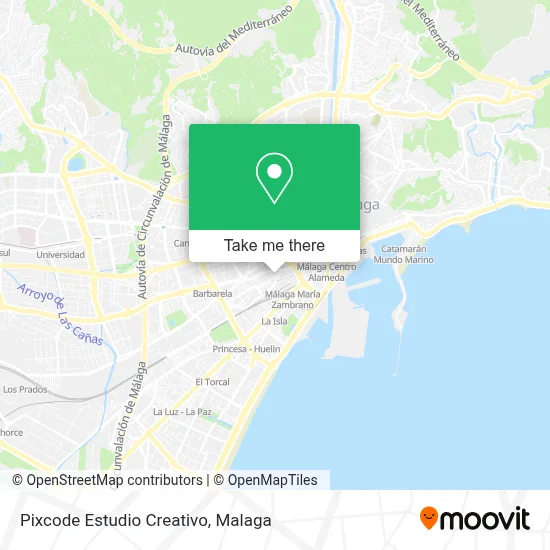 Pixcode Estudio Creativo map