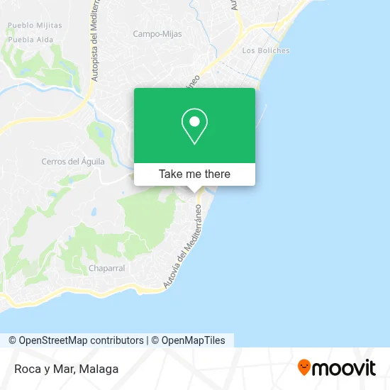 Roca y Mar map