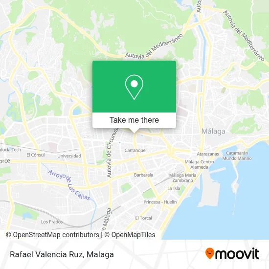 Rafael Valencia Ruz map