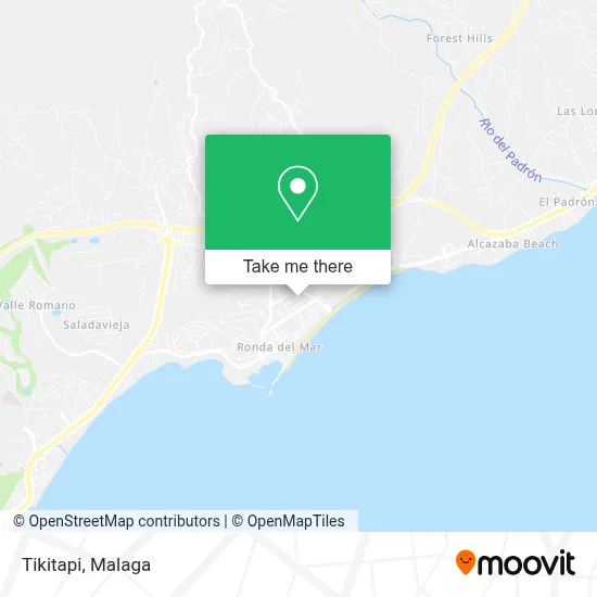 Tikitapi map