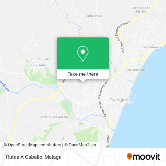 Rutas A Caballo map
