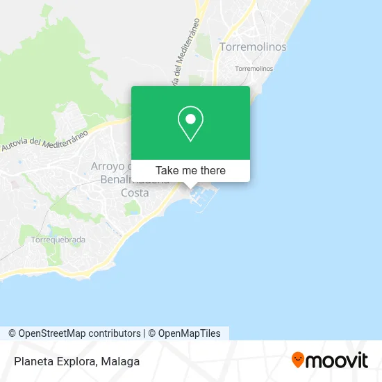 Planeta Explora map