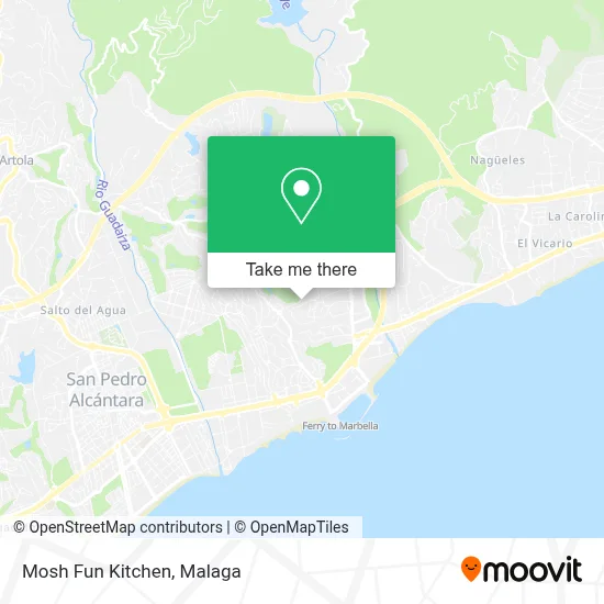 Mosh Fun Kitchen map