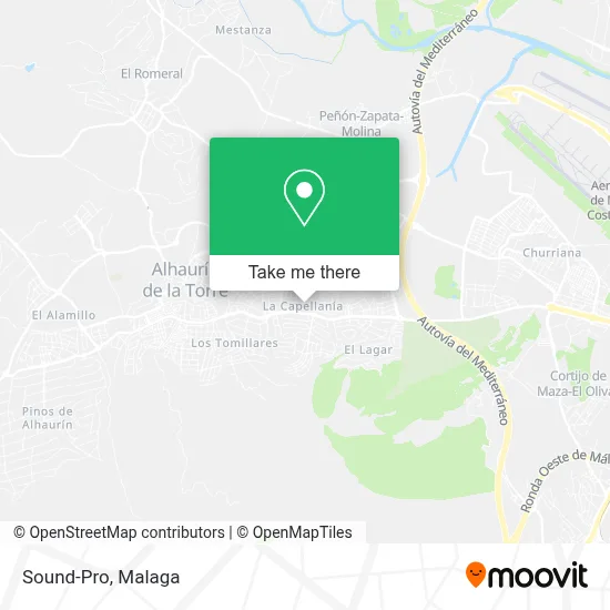 Sound-Pro map