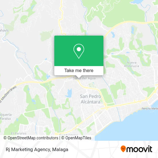 Rj Marketing Agency map