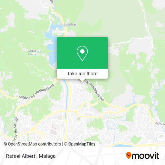 Rafael Alberti map