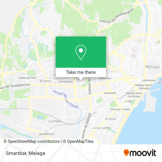 Smartbar map