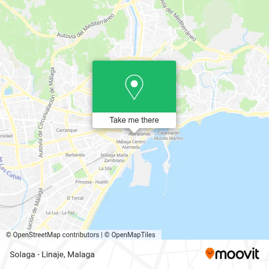 Solaga - Linaje map