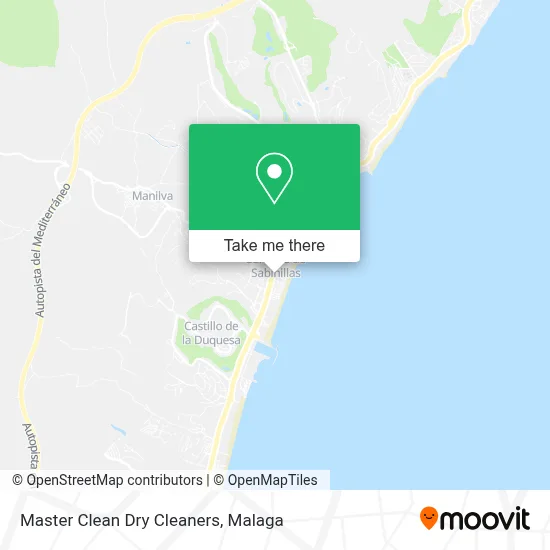 Master Clean Dry Cleaners map