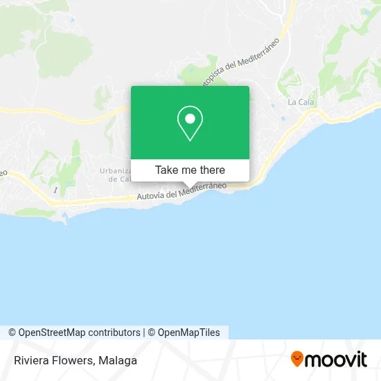 Riviera Flowers map