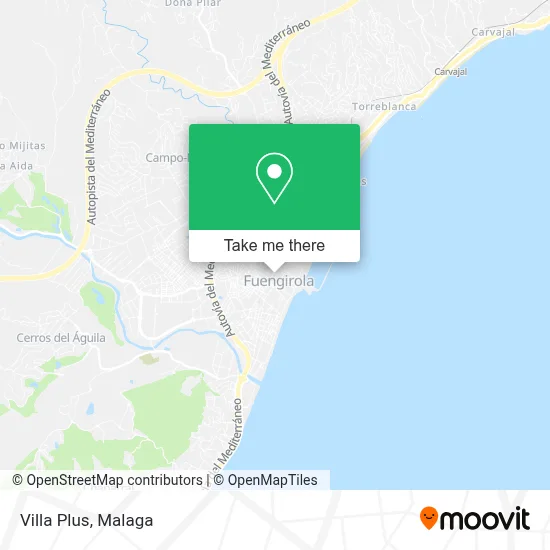 Villa Plus map