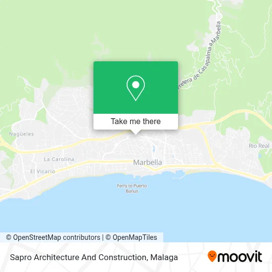 Sapro Architecture And Construction map