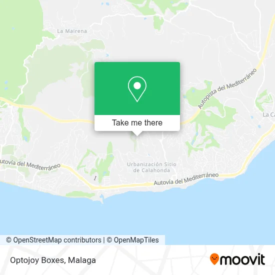 Optojoy Boxes map