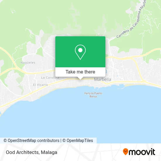 Ood Architects map