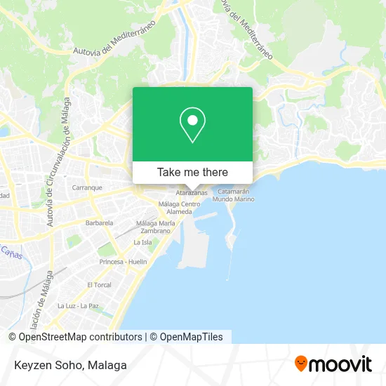 Keyzen Soho map