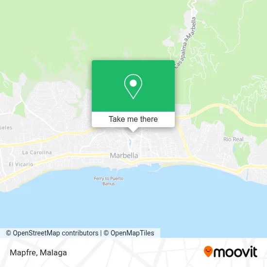 Mapfre map