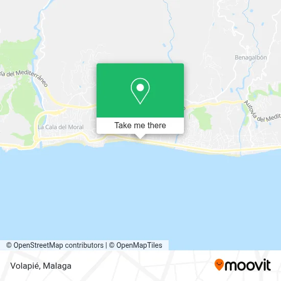 Volapié map