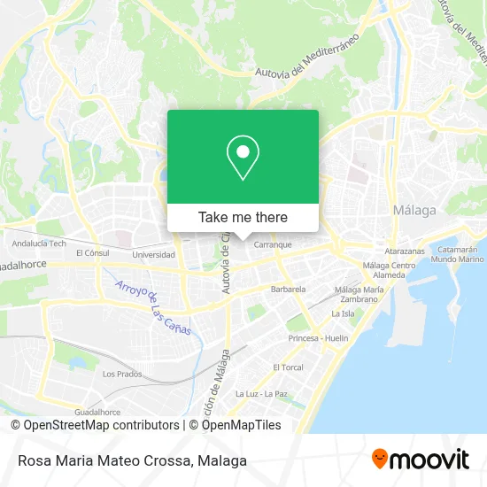 Rosa Maria Mateo Crossa map