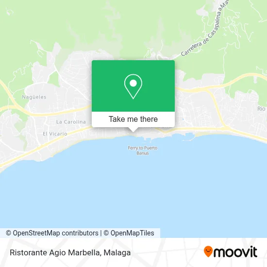 Ristorante Agio Marbella map