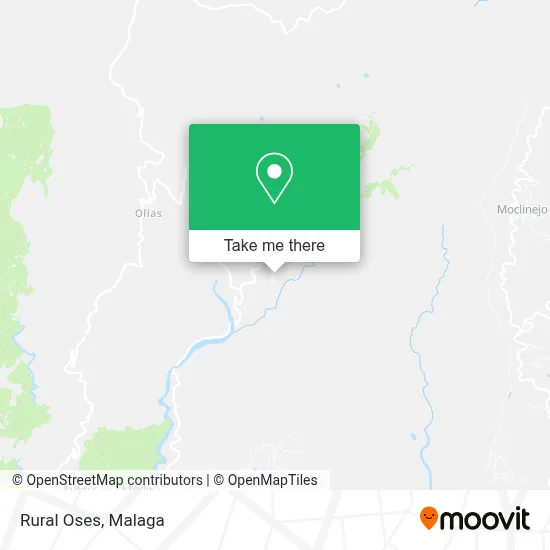 Rural Oses map