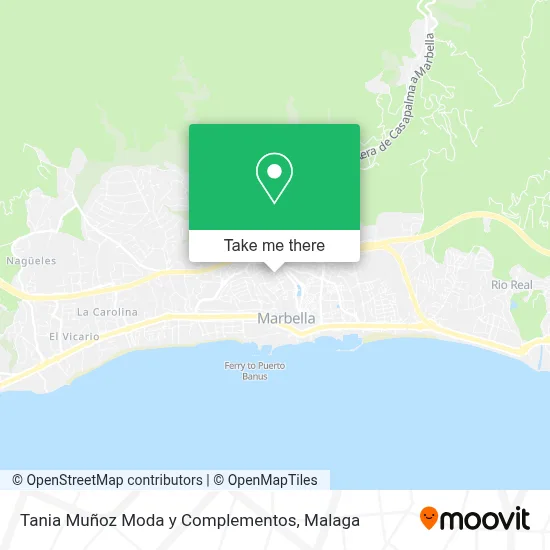 Tania Muñoz Moda y Complementos map