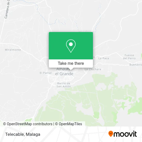 Telecable map