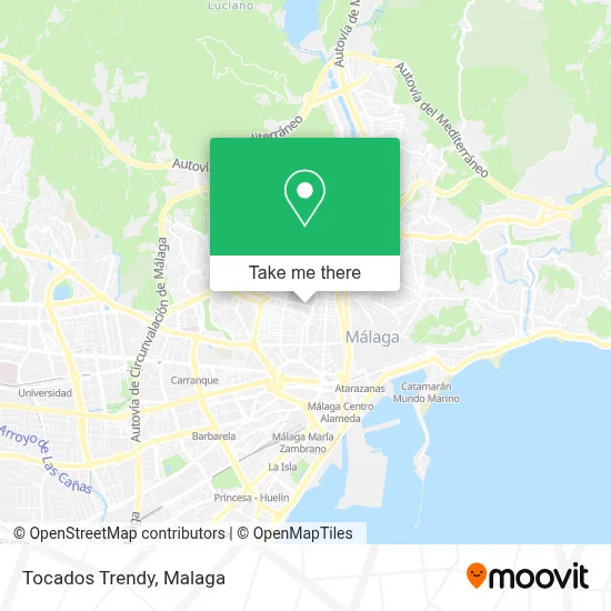 Tocados Trendy map