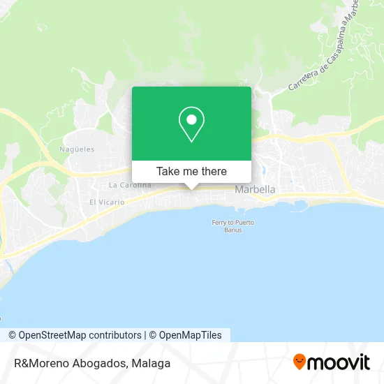 R&Moreno Abogados map