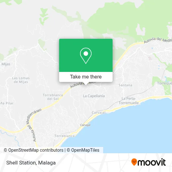 Station Shell map