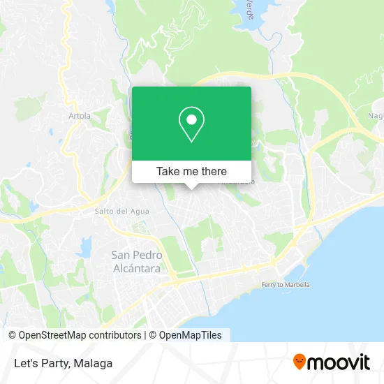 Let's Party map