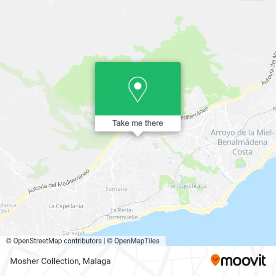 Mosher Collection map