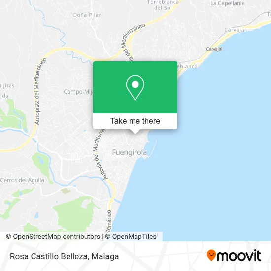 Rosa Castillo Belleza map