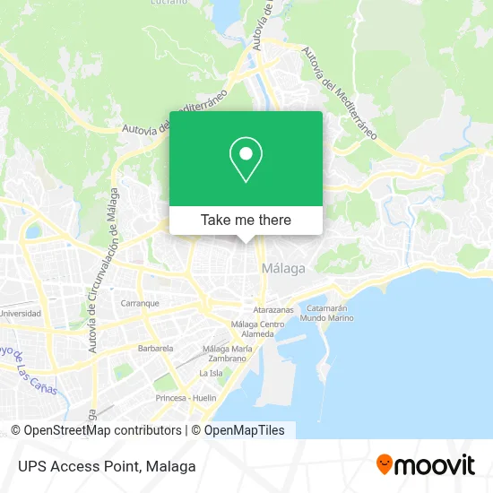 mapa Ups Access Point