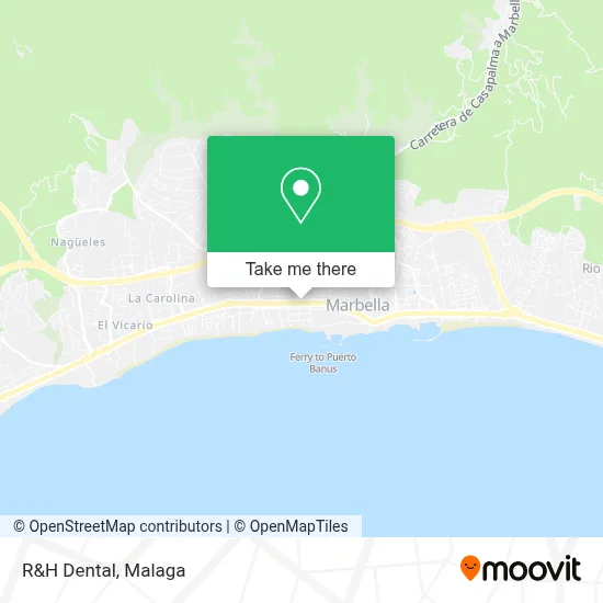 R&H Dental map