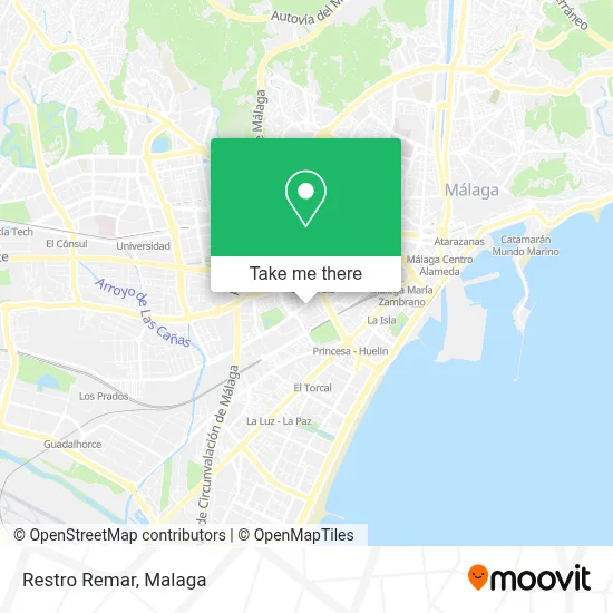 Restro Remar map