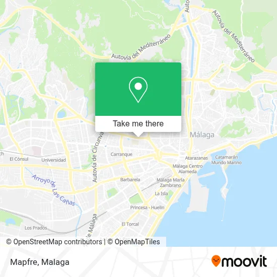 Mapfre map
