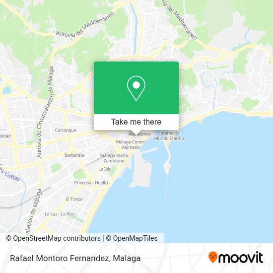 Rafael Montoro Fernandez map