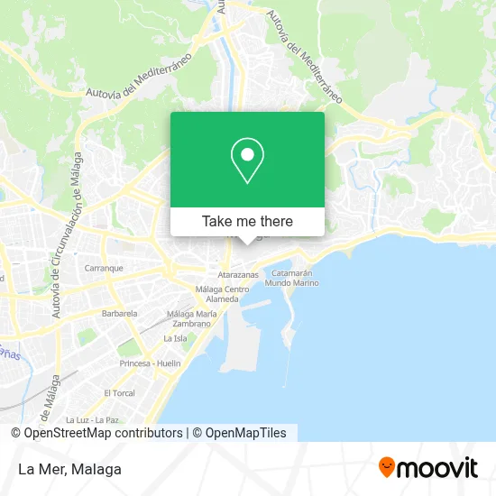 La Mer map