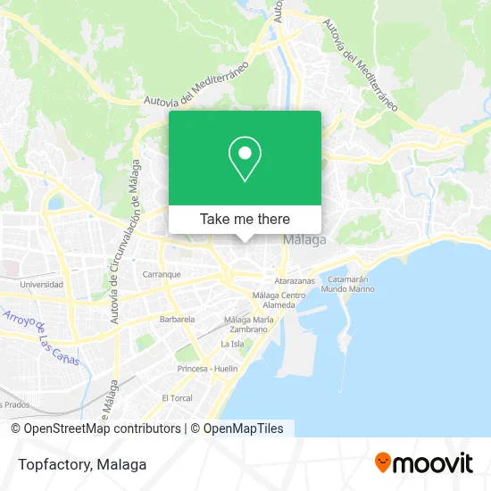 Topfactory map