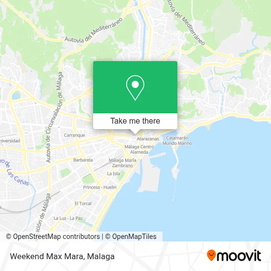 Weekend Max Mara map