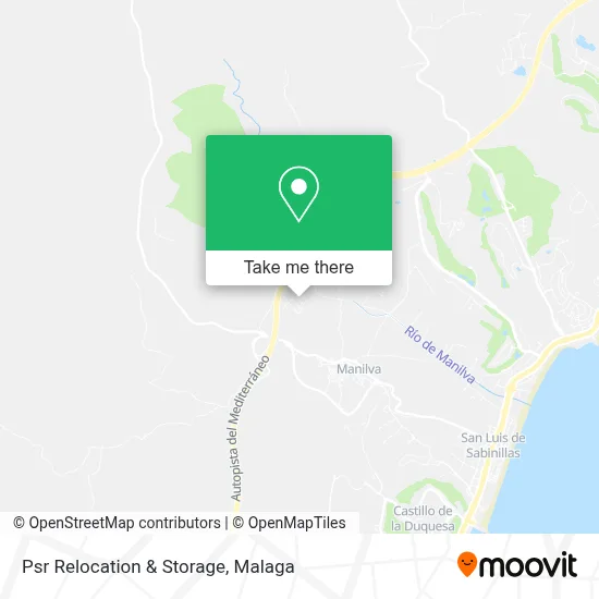 Psr Relocation & Storage map
