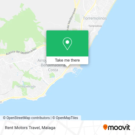 Rent Motors Travel map
