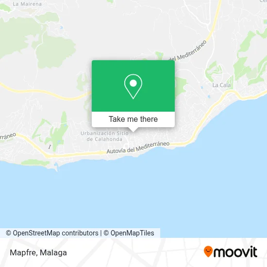Mapfre map